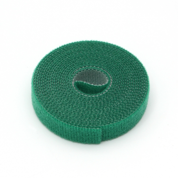 탈부착 테이프 케이블타이 10p세트 (10mmx2m) (그린)