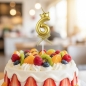 해피니스 왕관 숫자 생일초(0~9)