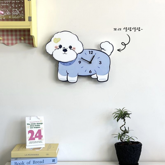 인테리어 무소음 심플 벽시계 12