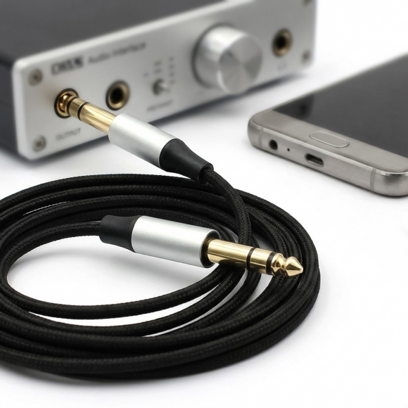 3.5 to 5.5 TRS 스테레오 오디오 케이블 2m