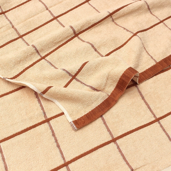 뽀송데이 30수 코튼 바스타월(브라운)