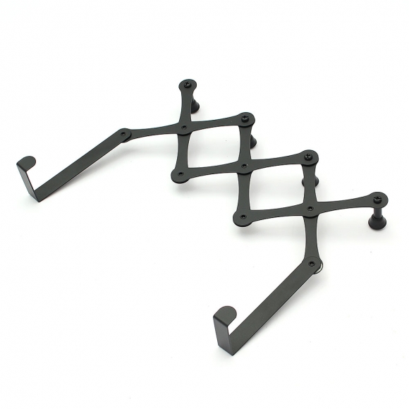 퀸하우스 자바라 4구 도어후크(블랙)