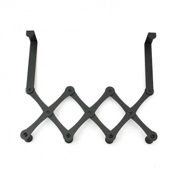 퀸하우스 자바라 4구 도어후크(블랙)