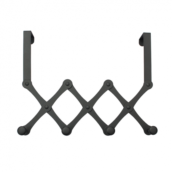 퀸하우스 자바라 4구 도어후크(블랙)