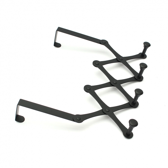 퀸하우스 자바라 4구 도어후크(블랙)