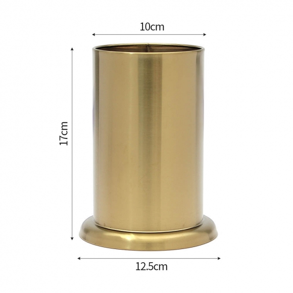 리빙데이 스텐 수저통 2p세트(S2) (골드)