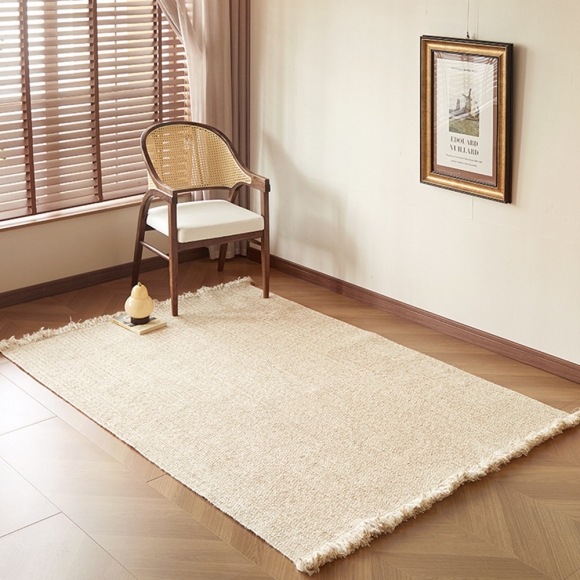 심플 내추럴 핸드메이드 러그A-1 (90cm*150cm)