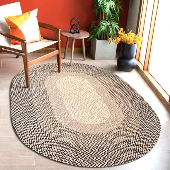 심플 내추럴 핸드메이드 러그D(80cm*150cm)