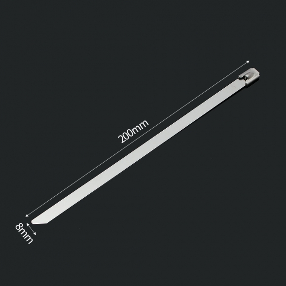 스트롱강 304스텐 케이블타이 100개(8x200mm)