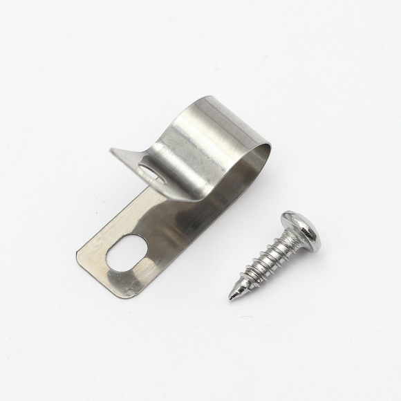 [영달철물] 304스텐 케이블 클램프 100개(7mm)