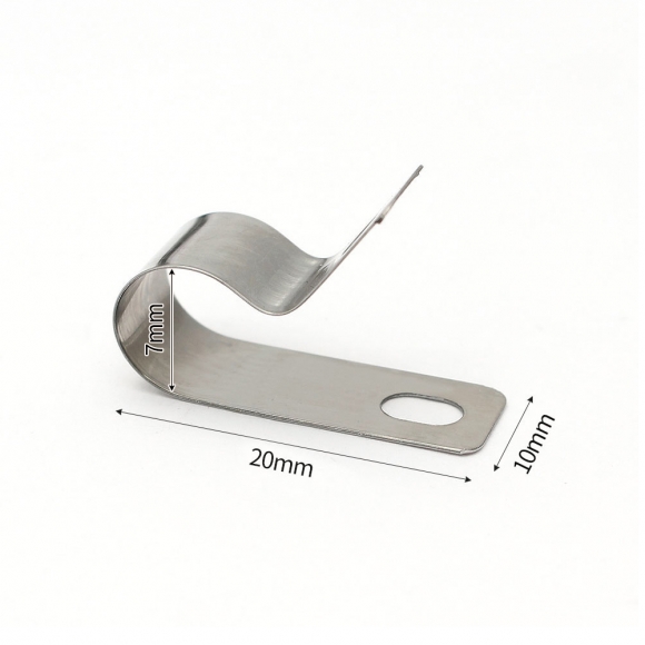 [영달철물] 304스텐 케이블 클램프 100개(7mm)