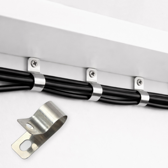 [영달철물] 304스텐 케이블 클램프 100개(10mm)