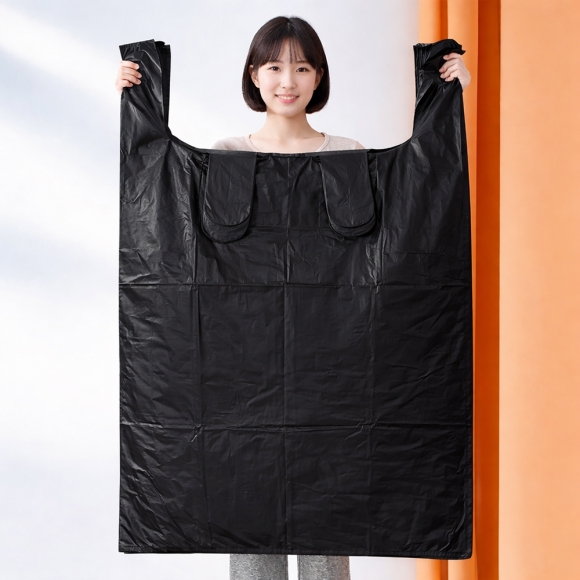 튼튼왕 200L 초대형 비닐봉투 10매(블랙)