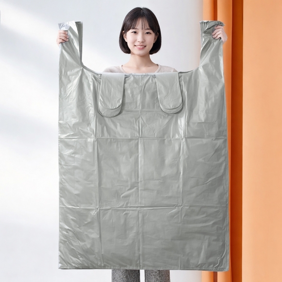 튼튼왕 200L 초대형 비닐봉투 10매(실버)