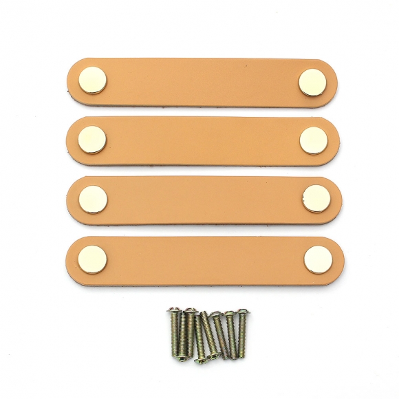 레더룸 가죽 가구 손잡이 4세트(96mm) (모던베이지)