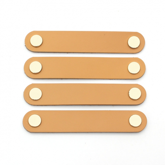 레더룸 가죽 가구 손잡이 4세트(96mm) (모던베이지)