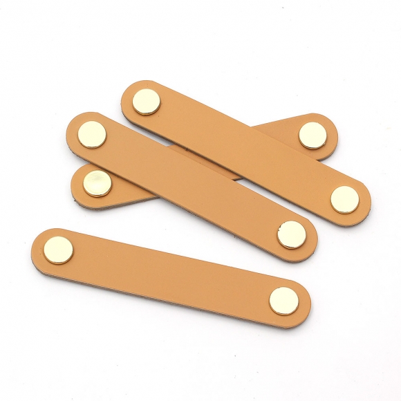 레더룸 가죽 가구 손잡이 4세트(96mm) (모던베이지)