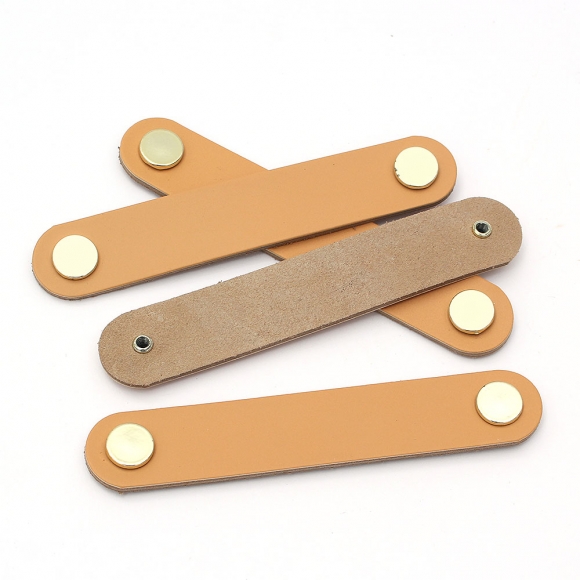 레더룸 가죽 가구 손잡이 4세트(96mm) (모던베이지)