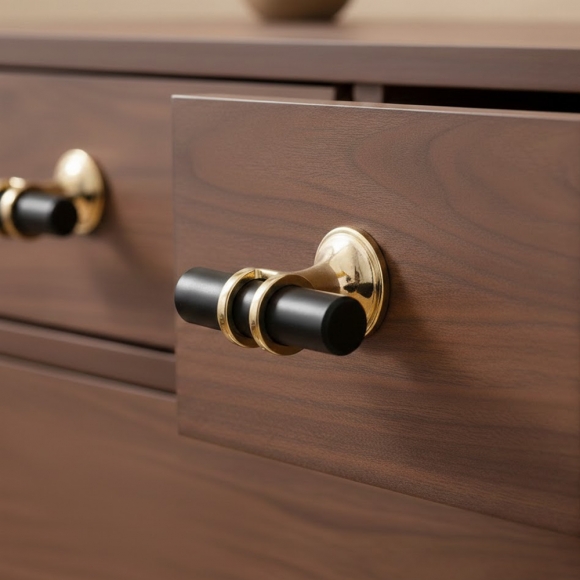 파르페 가구손잡이 4개입(1구) (블랙)