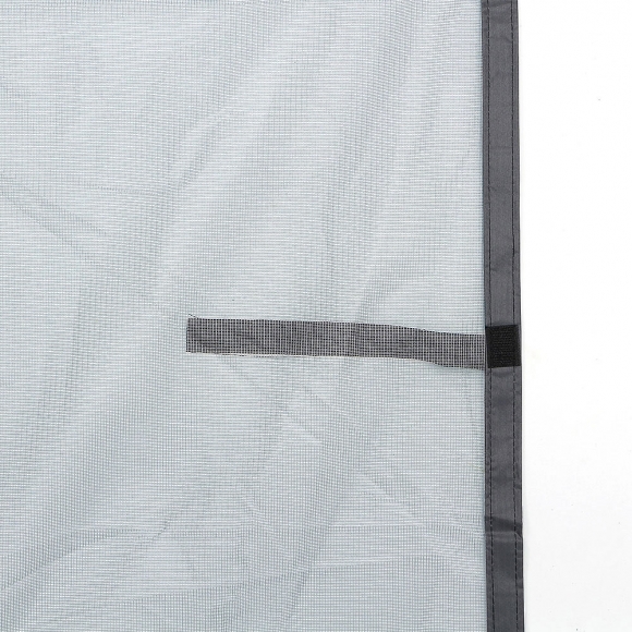 [리빙피스] 심플 문 모기장(90x210cm) (블루그린)