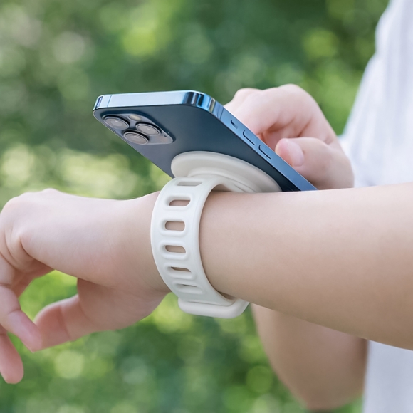 프리핸드 맥세이프 손목거치대(화이트)