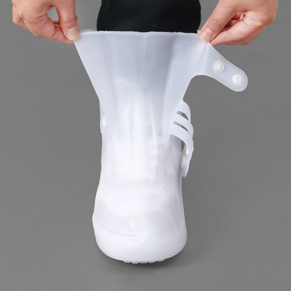 레이니 TPE 방수 신발커버(250~260mm) (미들/화이트)
