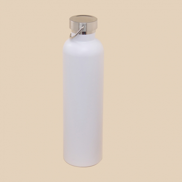 투데이 이중스텐 보온병(1L) (화이트)