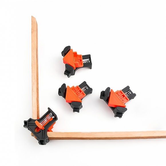 직각 고정 코너 클램프 4p세트