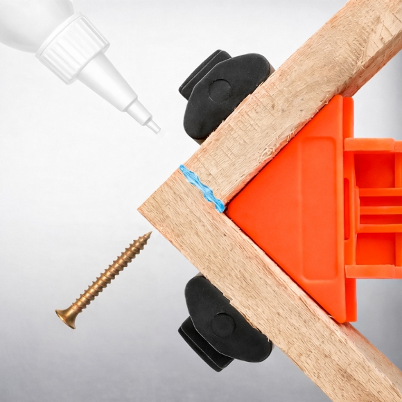 직각 고정 코너 클램프 4p세트