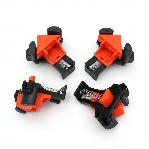 직각 고정 코너 클램프 4p세트