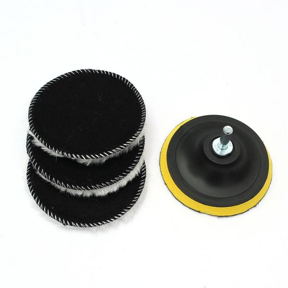 전동드릴 극세사 광택패드 3p세트(10cm)