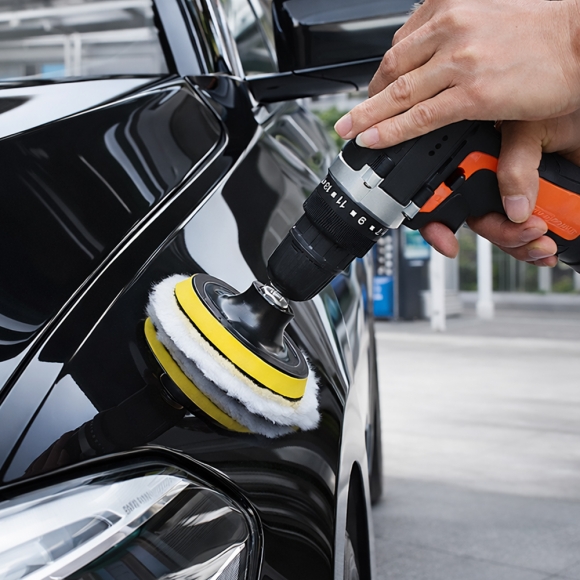 전동드릴 극세사 광택패드 3p세트(12.5cm)