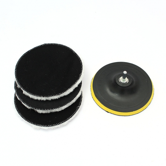 전동드릴 극세사 광택패드 3p세트(15cm)