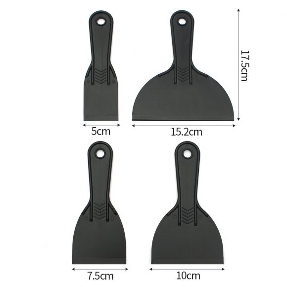 쓱싹 플라스틱 헤라 4종 세트(블랙)