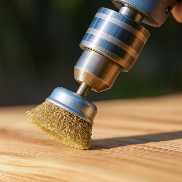 전동드릴용 와이어 브러쉬 6종세트(라운드 생크) (C타입)