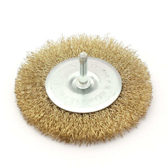 전동드릴용 와이어 브러쉬 6종세트(라운드 생크) (C타입)