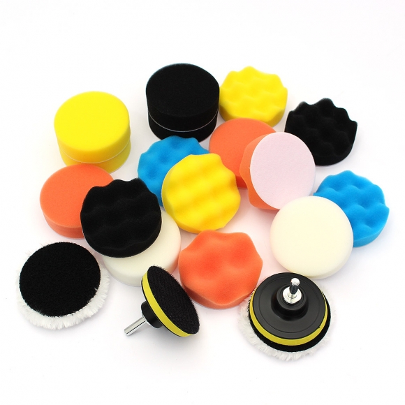 전동드릴 광택패드 18종세트