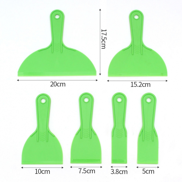 쓱싹 플라스틱 헤라 6종 세트(그린)