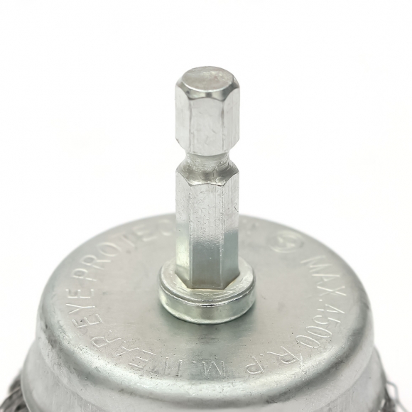 전동드릴용 와이어 브러쉬 6종세트(육각 생크) (A타입)