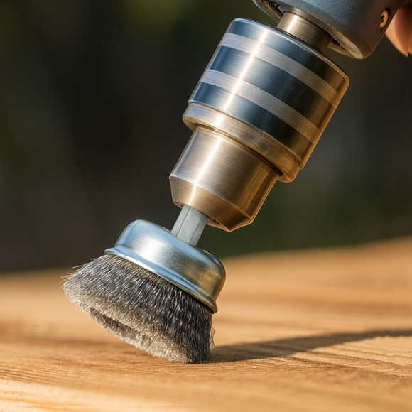 전동드릴용 와이어 브러쉬 6종세트(육각 생크) (A타입)