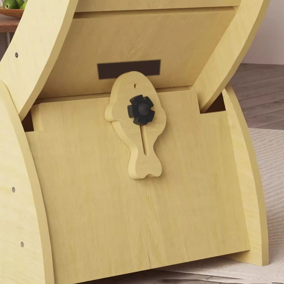 고양이 저소음 운동훈련 우드 캣휠B-4