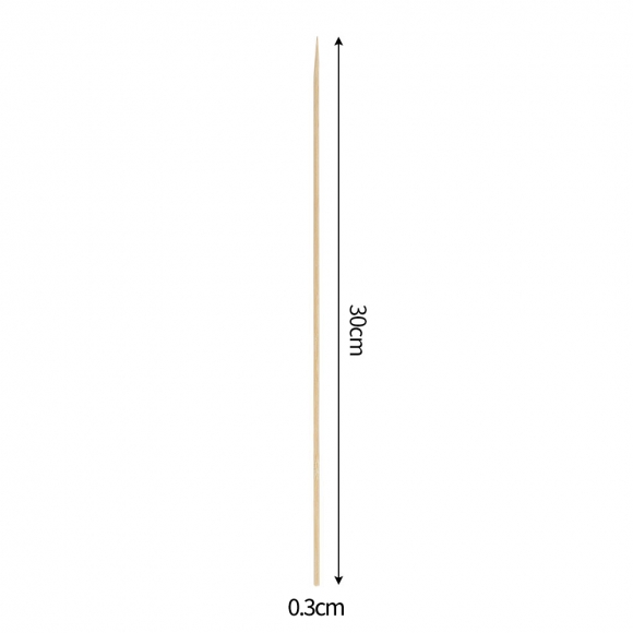 30cm 대나무 꼬치 1000p세트(두께 0.3cm)