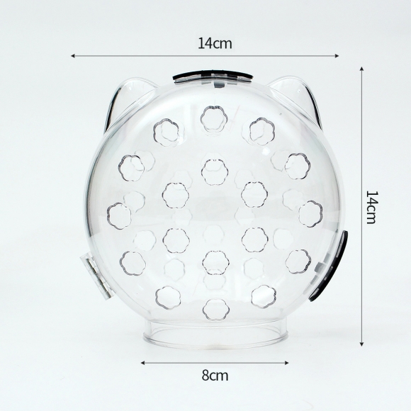 우주선 헬멧 고양이 입마개(대형묘)