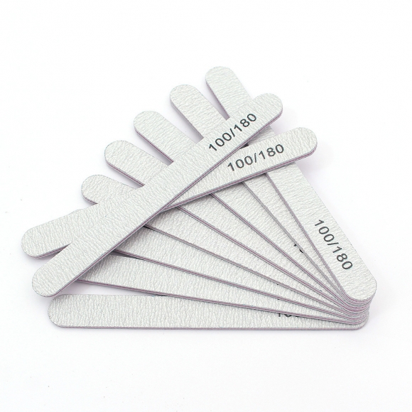 그릿랩 100 180 양면 네일파일 10p세트(일자형)