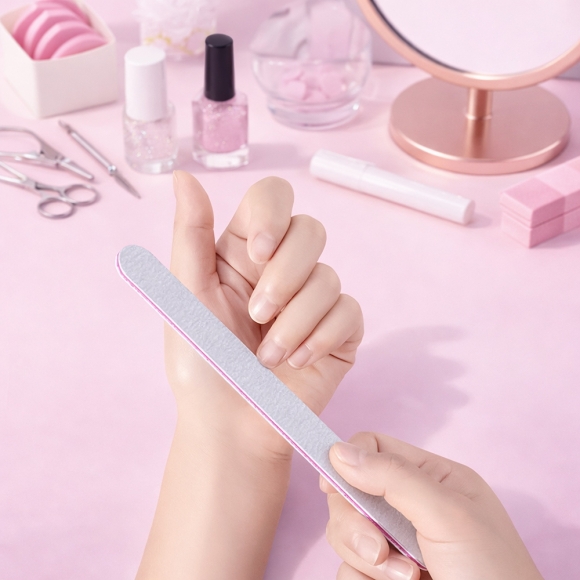 그릿랩 100 180 양면 네일파일 10p세트(일자형)