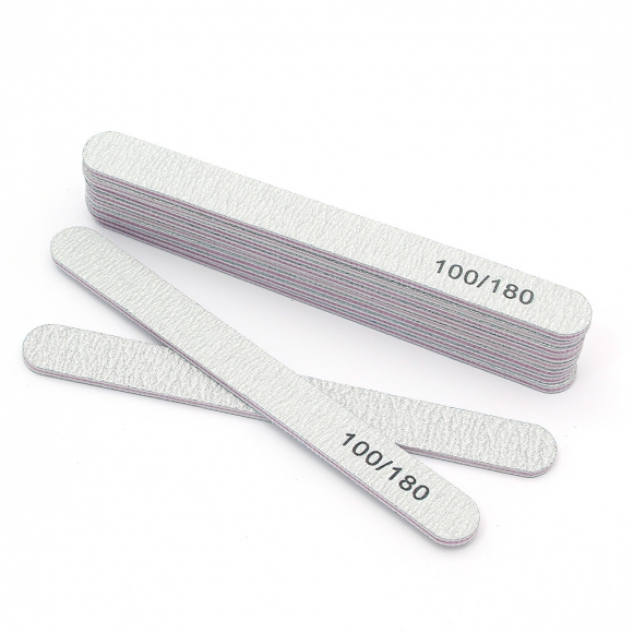 그릿랩 100 180 양면 네일파일 10p세트(일자형)