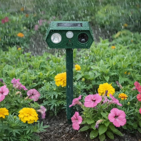 태양광 LED 초음파 동물 퇴치기 A-2