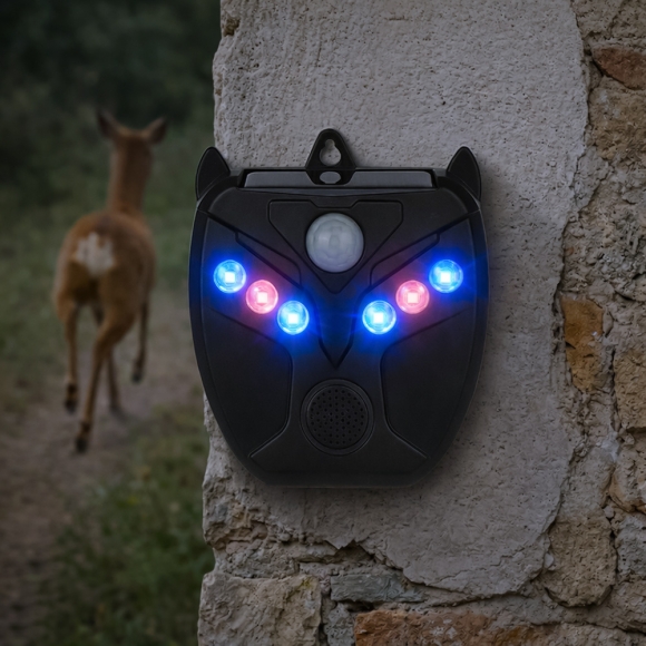 에코실드 태양광 LED 초음파 동물 퇴치기 2p세트