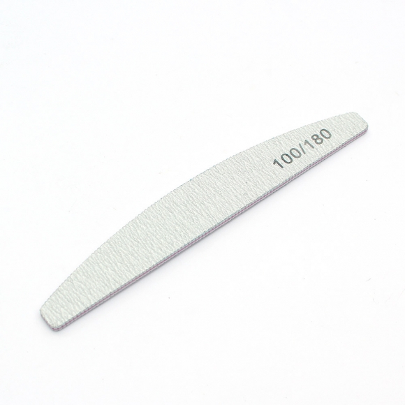 그릿랩 100 180 양면 네일파일 10p세트(반달형)