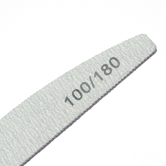 그릿랩 100 180 양면 네일파일 10p세트(반달형)